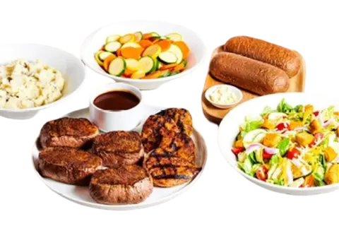 Center-Cut Sirloin* & Grilled Chicken for 4