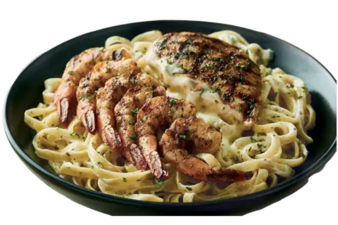 Queensland Chicken & Shrimp Pasta