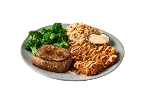 Sirloin & Bloomin' Chicken