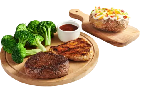 Sirloin & Grilled Chicken