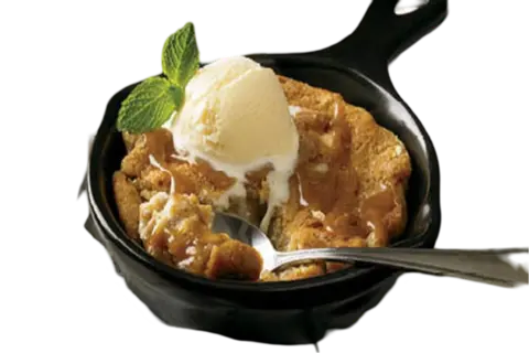 Salted Caramel Cookie Skillet